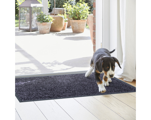 Deurmat op maat Proper Tex blauwgrijs 120 cm breed (per meter verkocht)