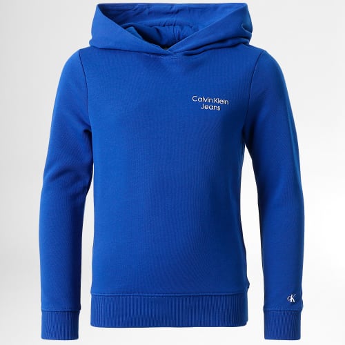 Sweat Capuche Enfant Stack Logo 1293 Bleu Roi