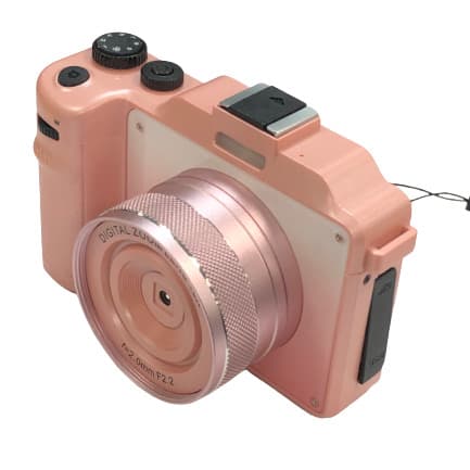 Digitalkamera 4K/48MP/18X digital zoom/stabilisering/autofokus/dobbeltkamera Hvid