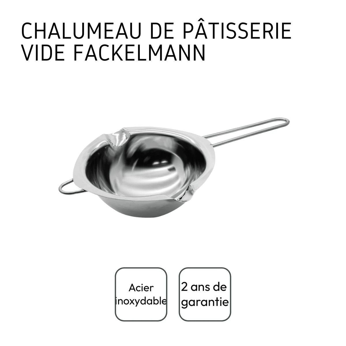 Service à bain marie pour chocolat Zenker