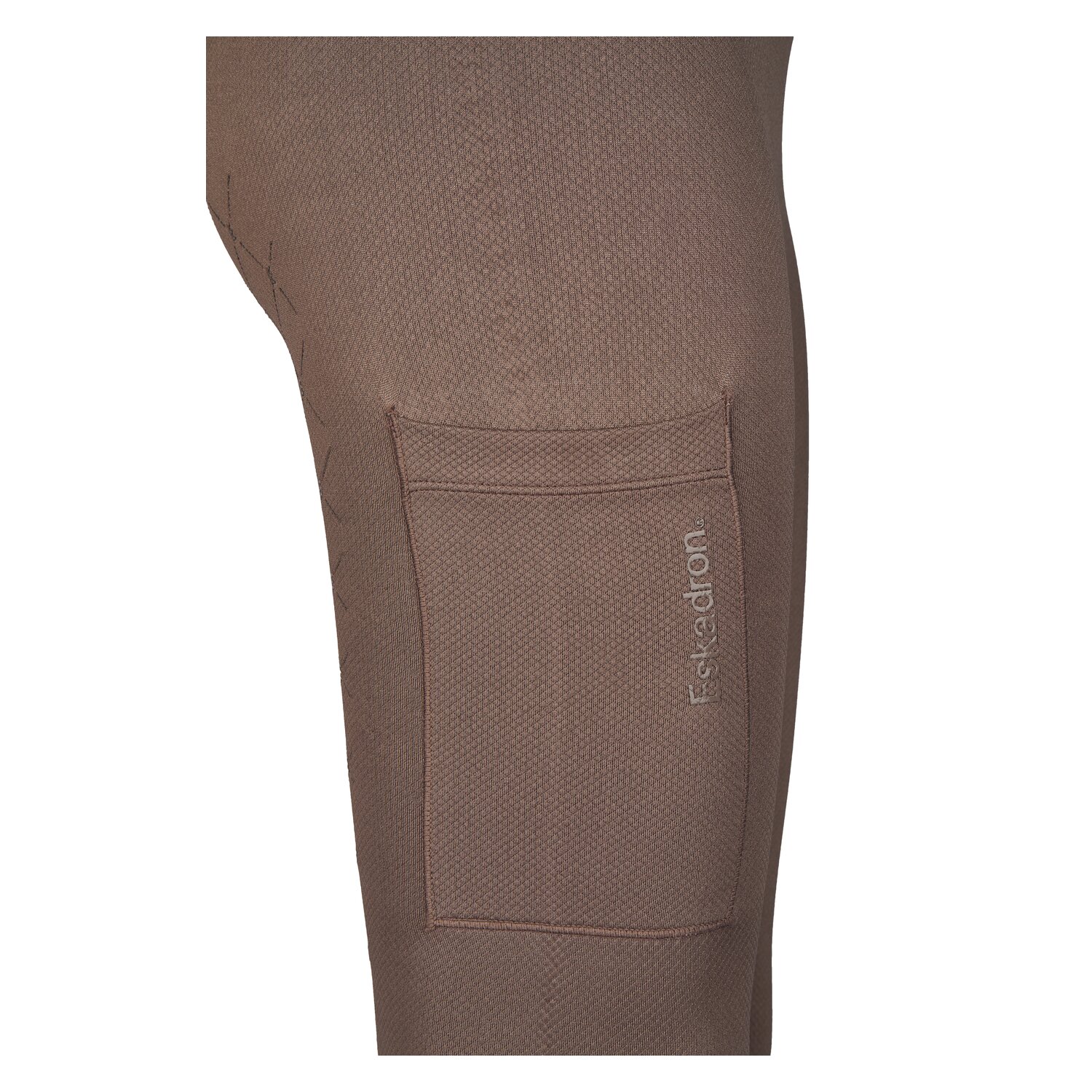 ESKADRON Classic Sports Reitleggings Riding Tight Seamless - deep taupe