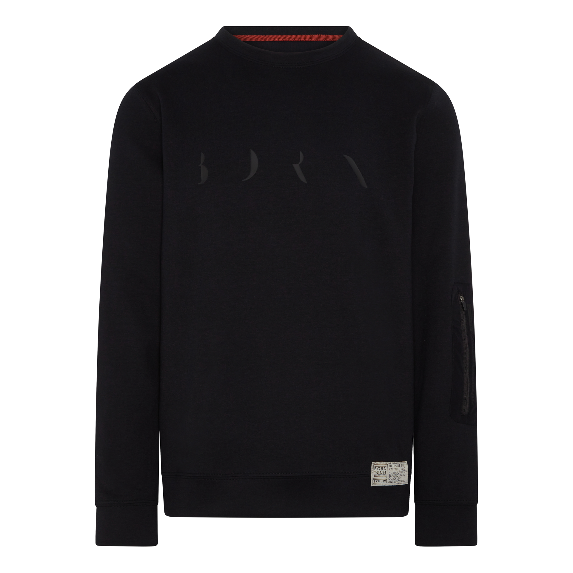 NESS - Sweat-shirt de sport confortable ness | Noir