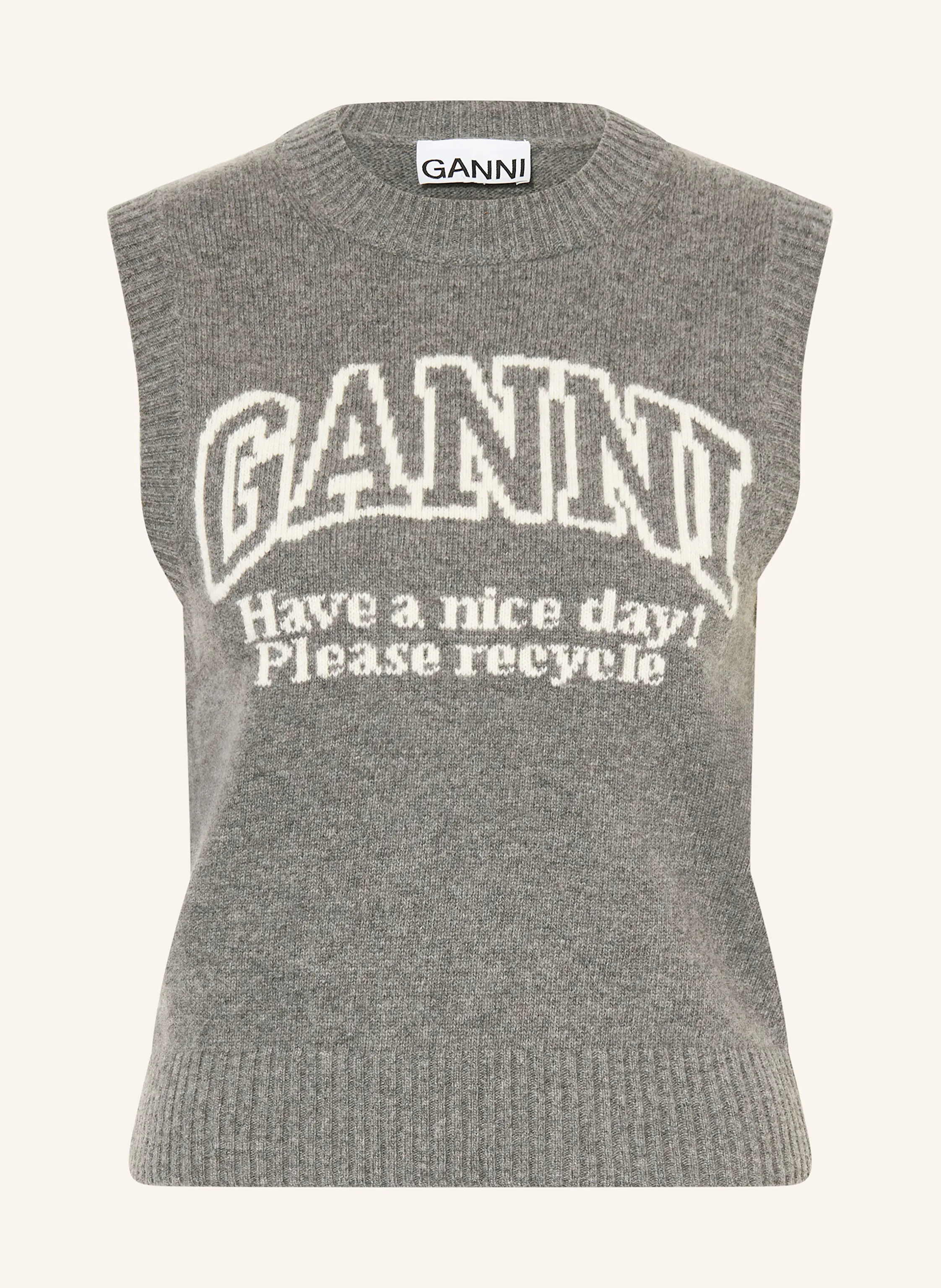 GANNI Stricktop