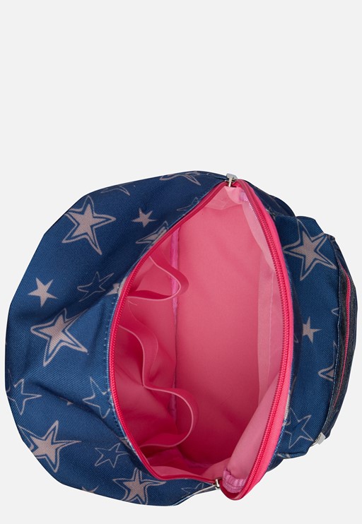 Shoesme Rugzak blauw Canvas