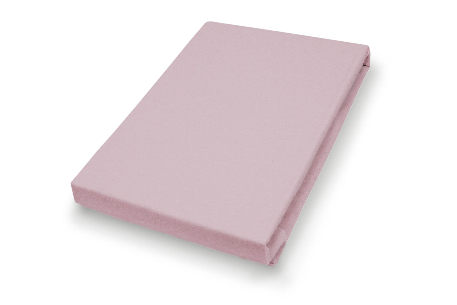 Jersey-Spannbetttuch Baumwolle Rosa ca. 180 x 200 cm