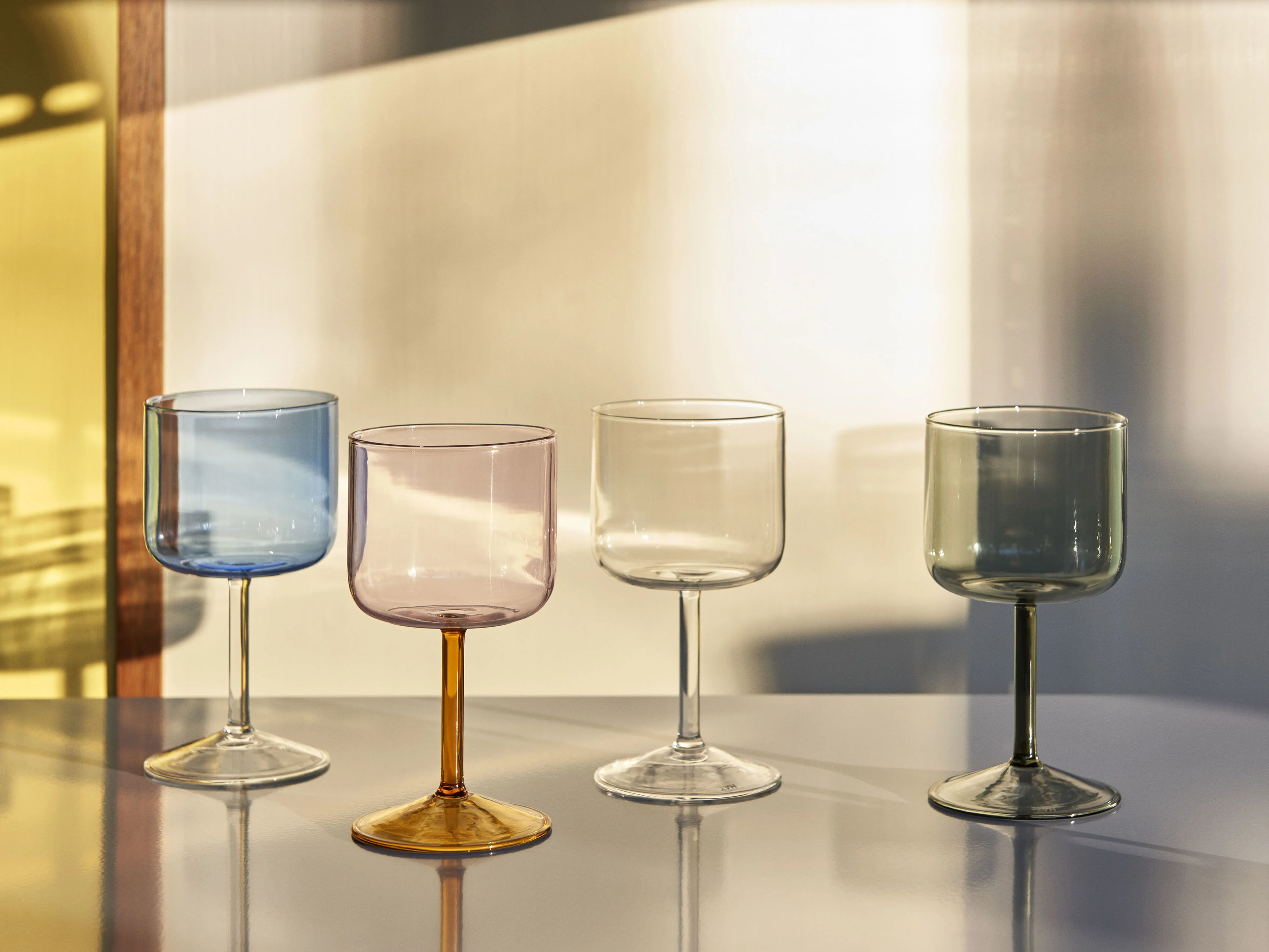 TINT - Verre à vin verre | Bleu