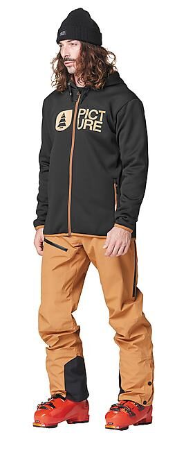 PICTURE - VESTE A CAPUCHE PARK ZIP TECH HOODIE M