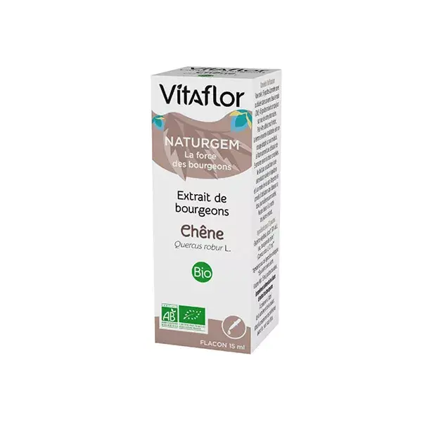Extrato de Broto de Carvalho Orgânico Vitaflor 15ml