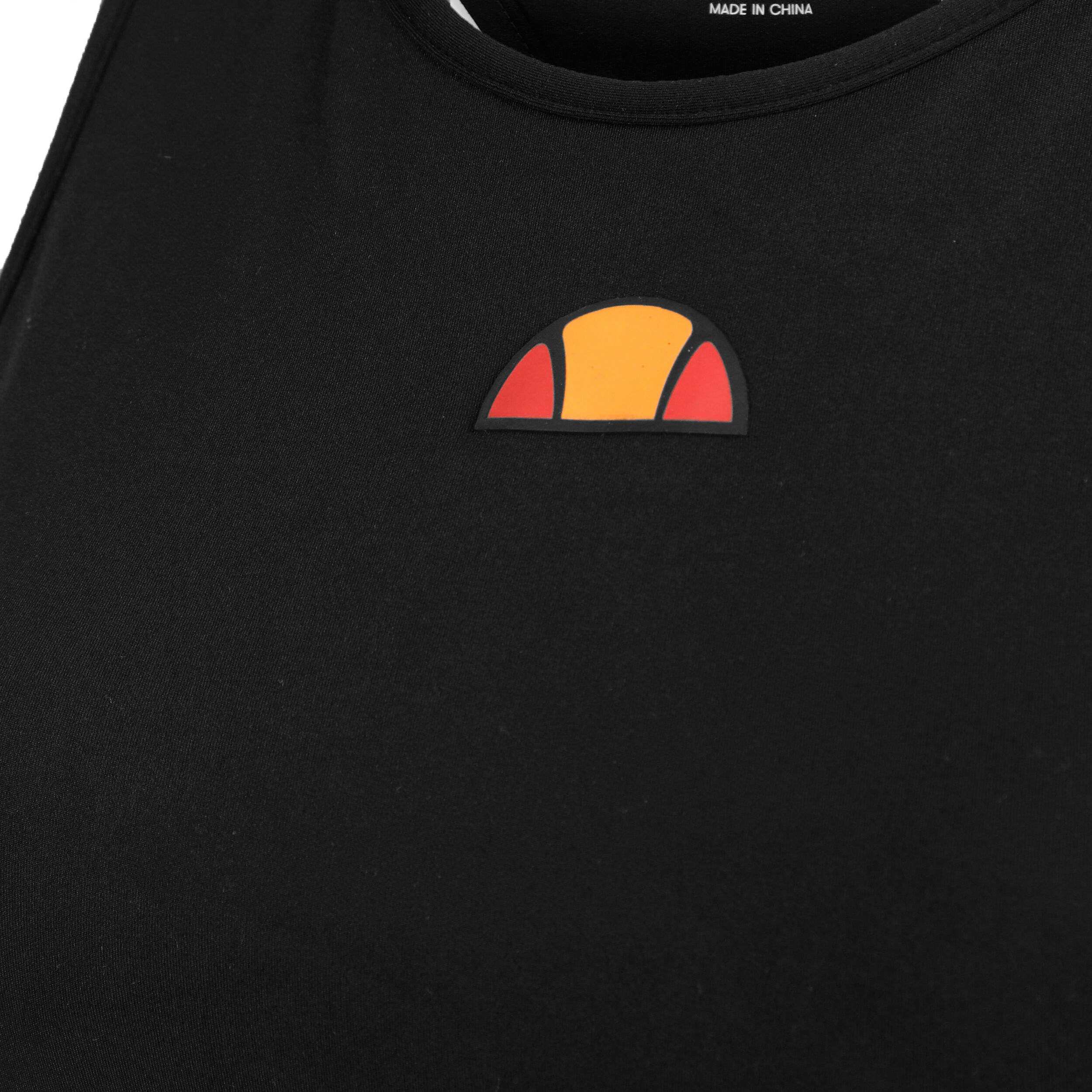Ellesse Chroma Crop Maillot De Course Femmes - Noir