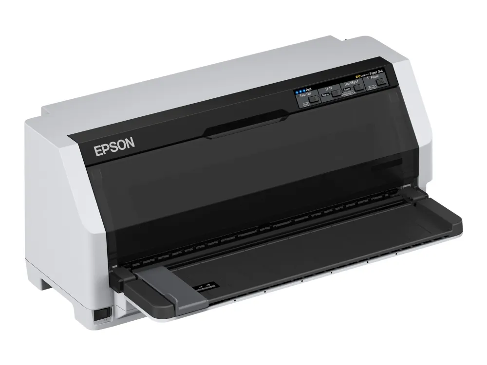 Epson LQ 690IIN - Printer - S/H - dot-matrix - 360 x 180 dpi - 24 pin - USB 2.0, parallel, LAN