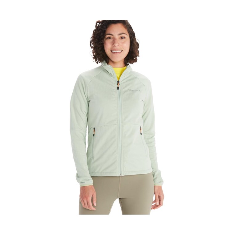 Marmot Leconte Fleece Jacket Women Frosty Green