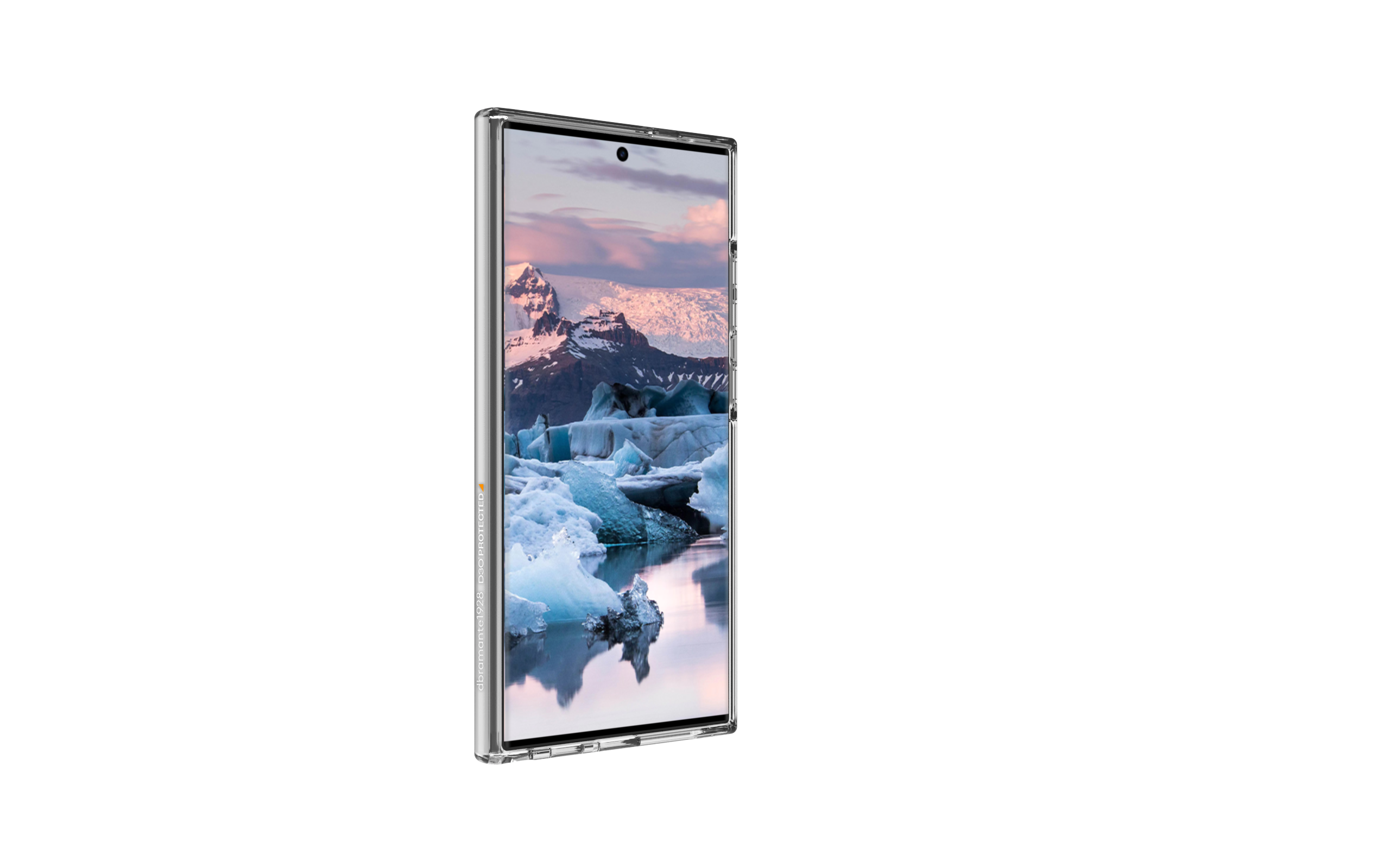 Samsung Galaxy S24 Ultra Hardcase Hülle Clear Case Iceland Ultra D3O Recycled (IDSUCL006111) - Transparent