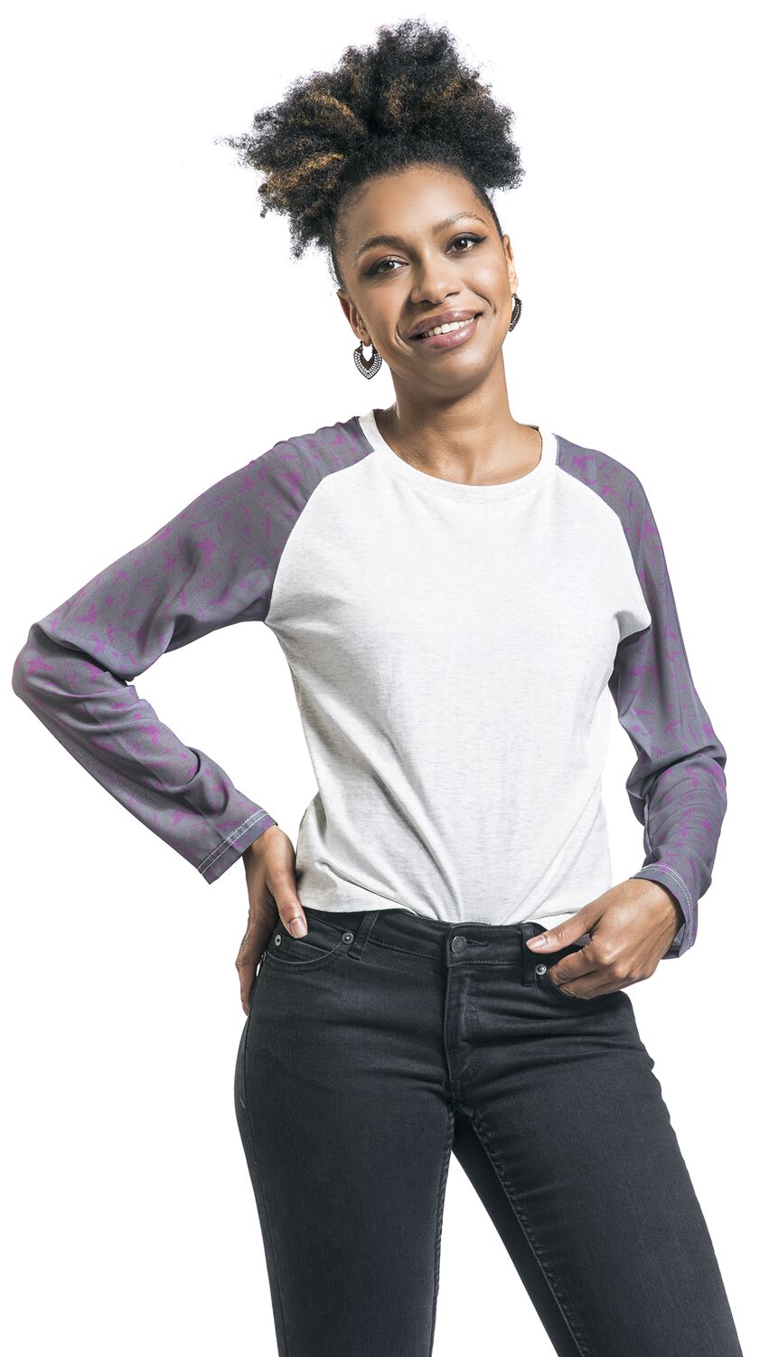 Haut manches longues raglan | Full Volume by EMP T-shirt manches longues