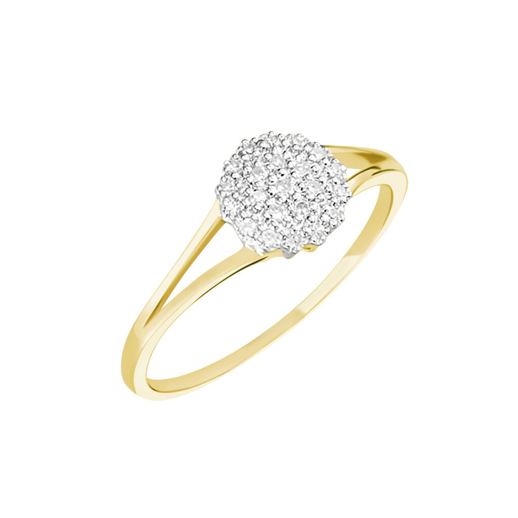 Bague Or Jaune Aspasia Diamants