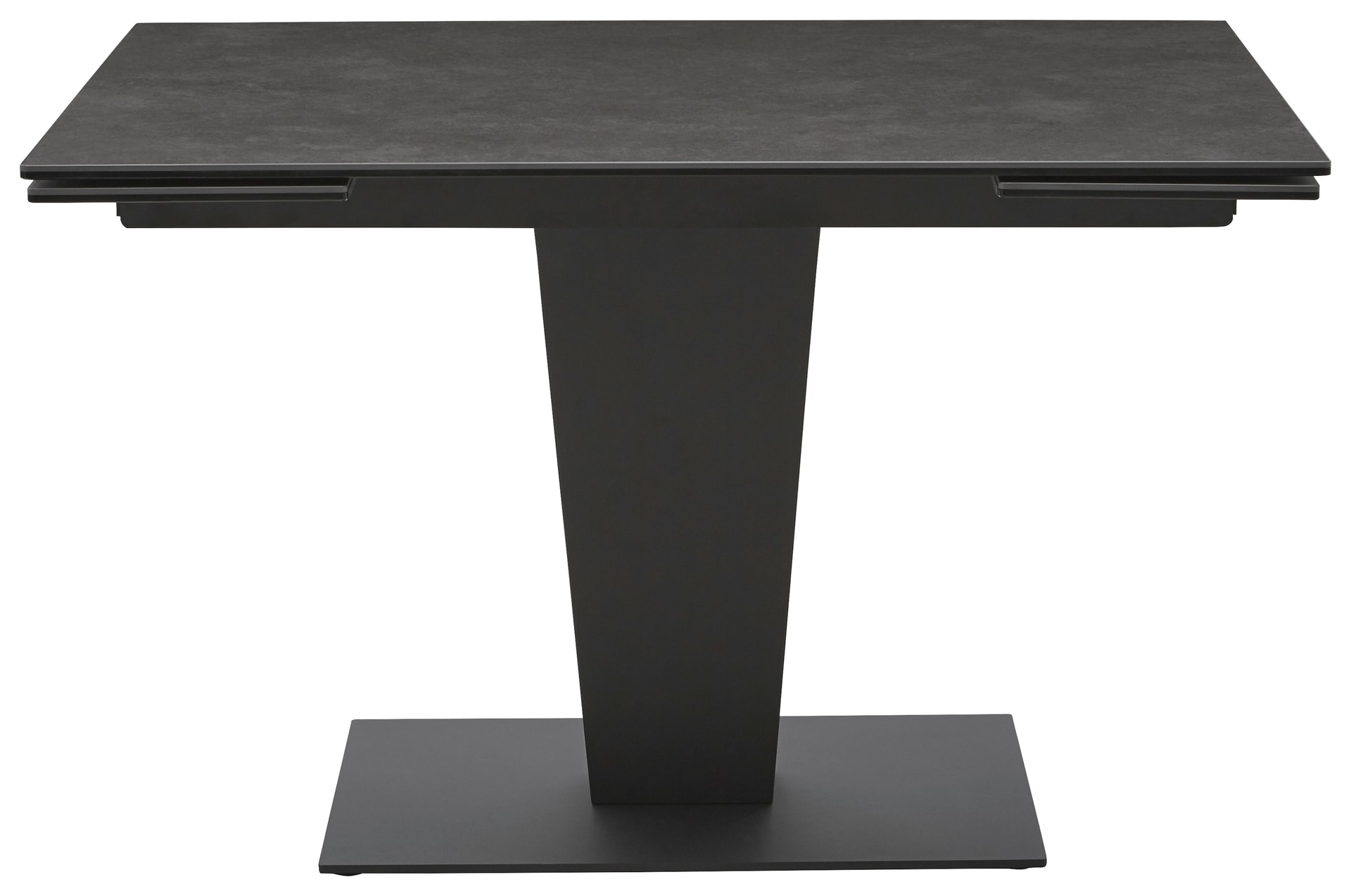 CASAVANTI Esstisch LAGO 120(180) x 80 cm Glaskeramik/schwarz