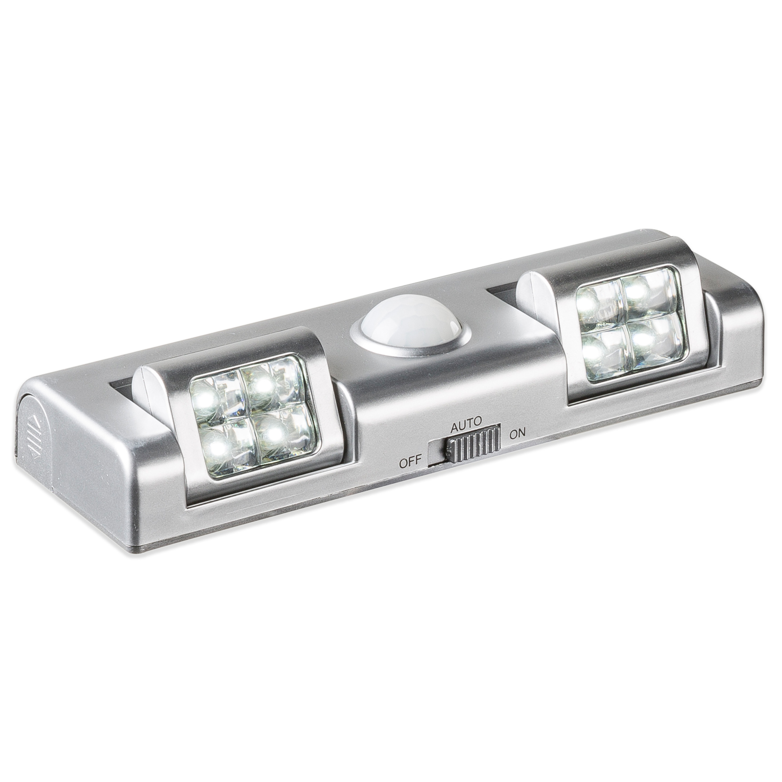 LED-Unterbauleuchte - silber - kaltweiß - schwenkbar