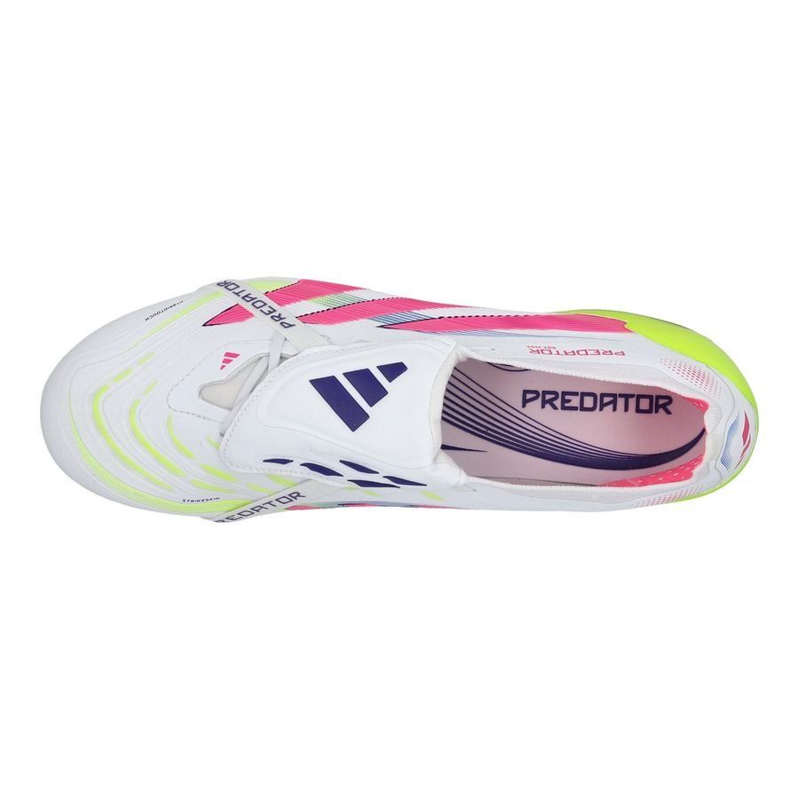 adidas Predator Elite Fold-over Tongue SG Celestial Victory - Blanc/Lucid Pink/Lucid Lemon