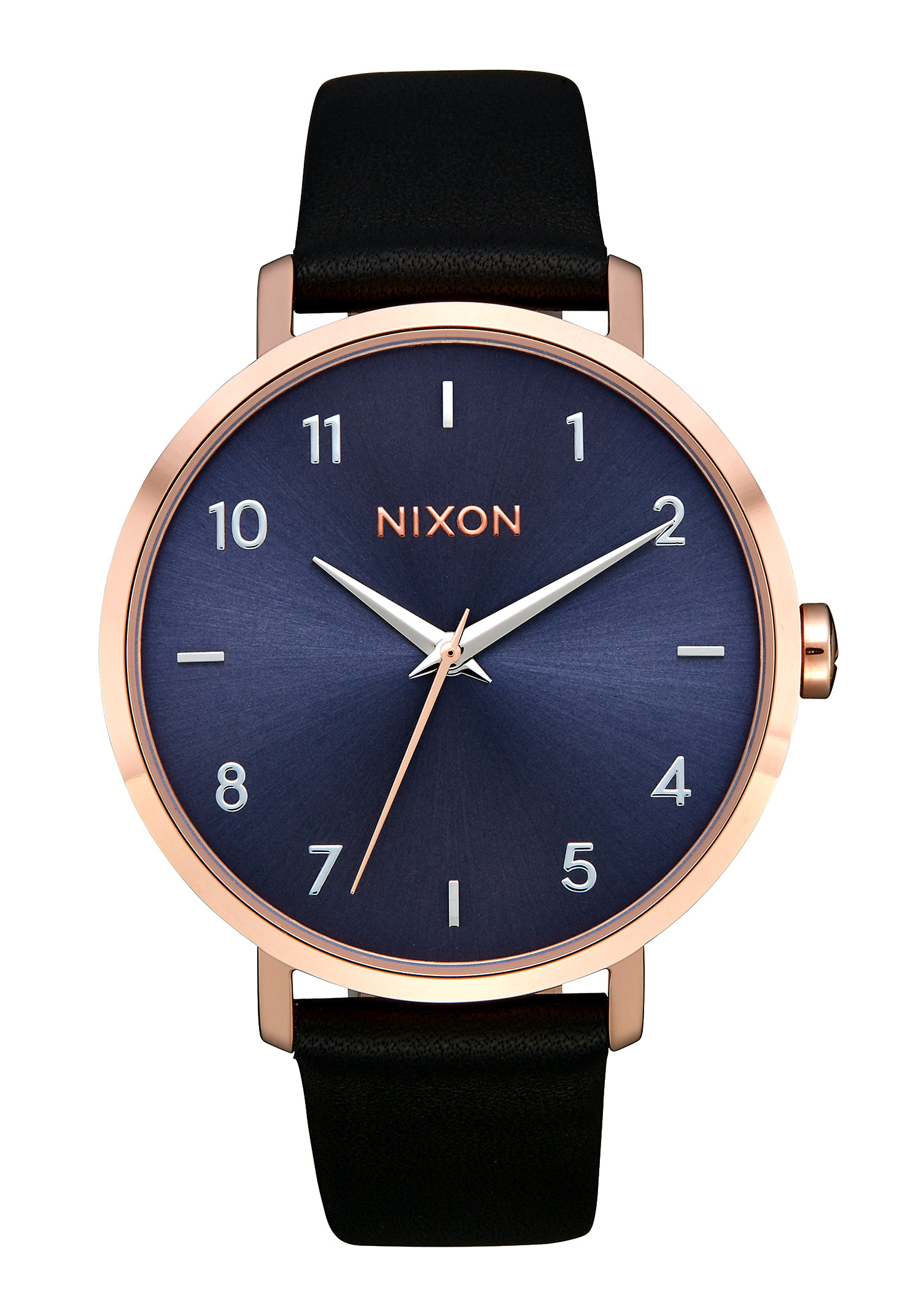 Nixon The Arrow Leather Rose Gold / Storm A1091-3005