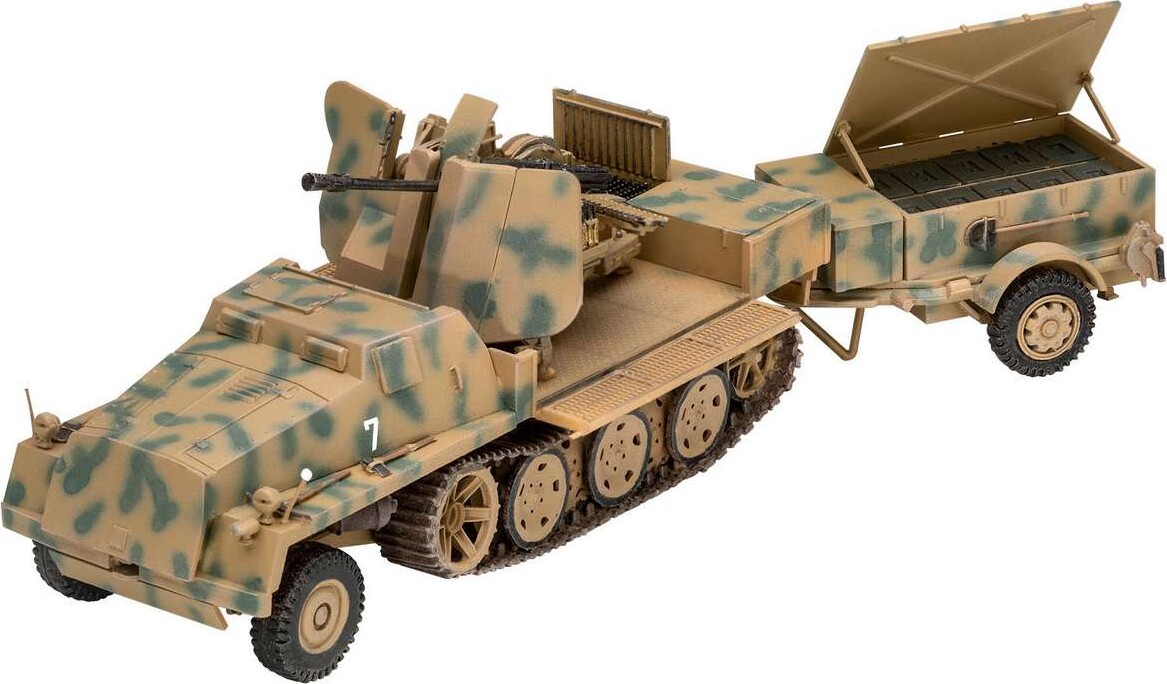 Revell - Sws With Flak 43 Tank Byggesæt - 1:72 - Level 4 - 03293
