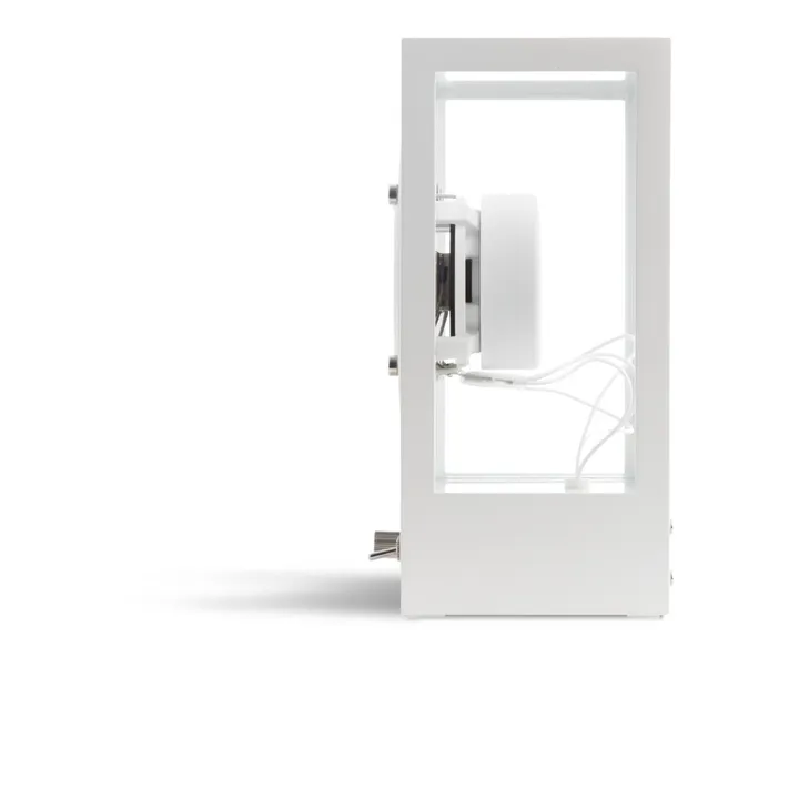Transparent Speaker Enceinte en verre trempé | Blanc
