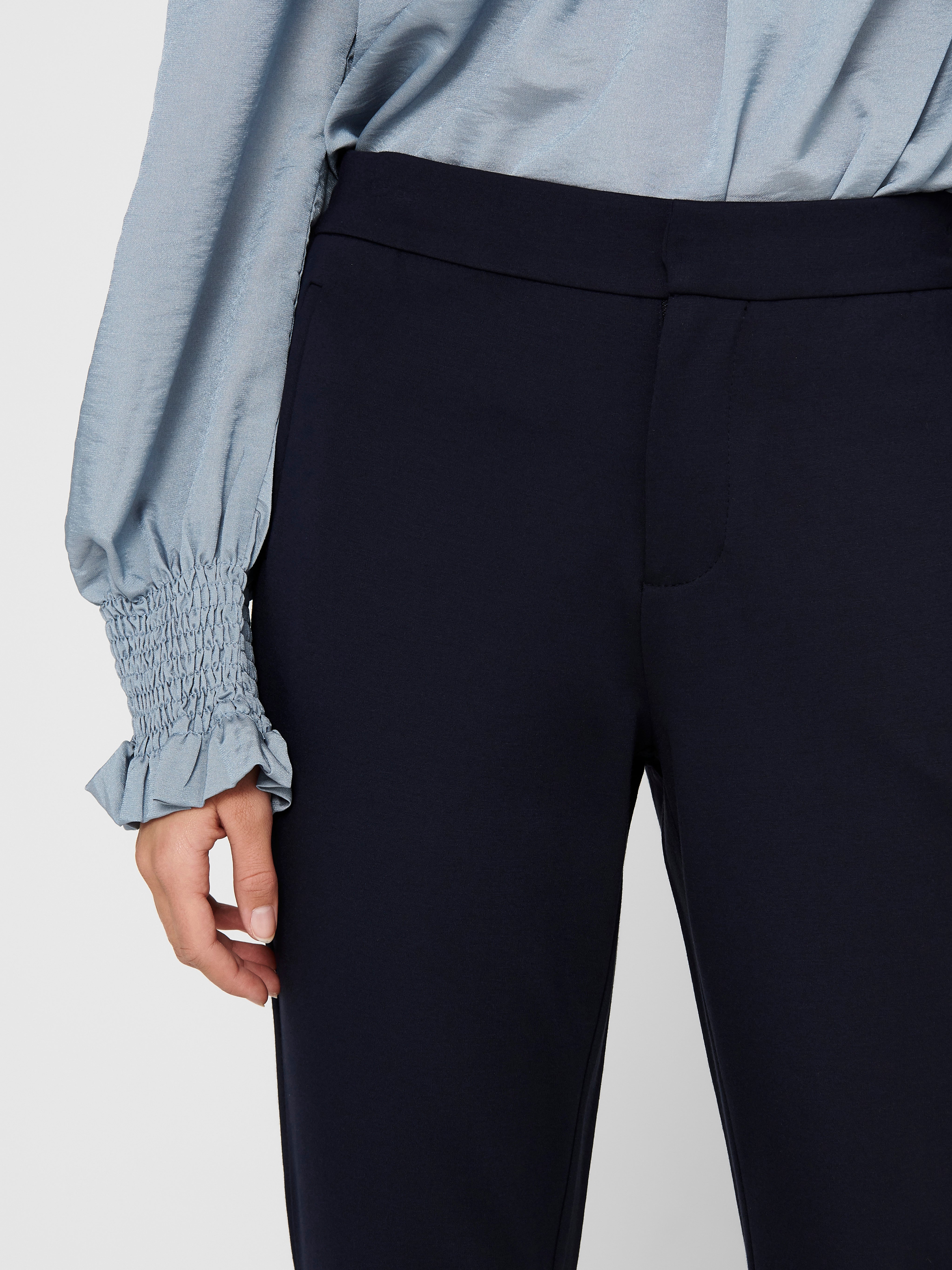 ONLPOPTRASH Mittlere Taille Slim Fit Hose Night Sky