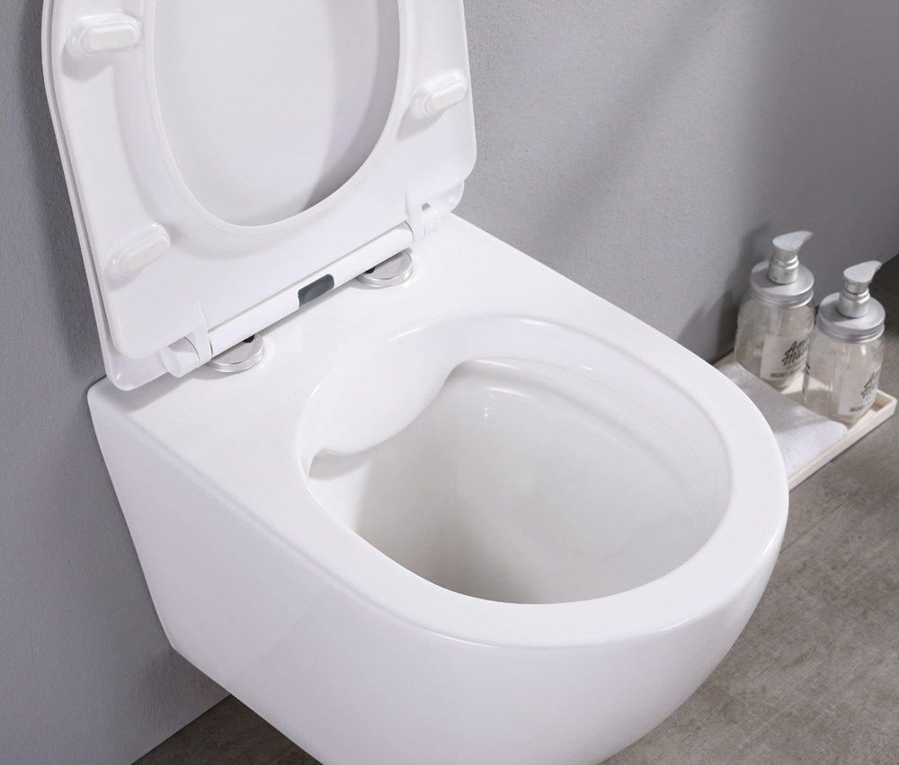 Geberit UP720 toiletset met Saniclear Itsie witte toiletpot randloos met softclose zitting