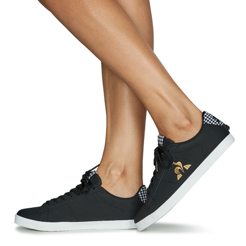 Le Coq Sportif - ELSA PIED DE POULE - Noir