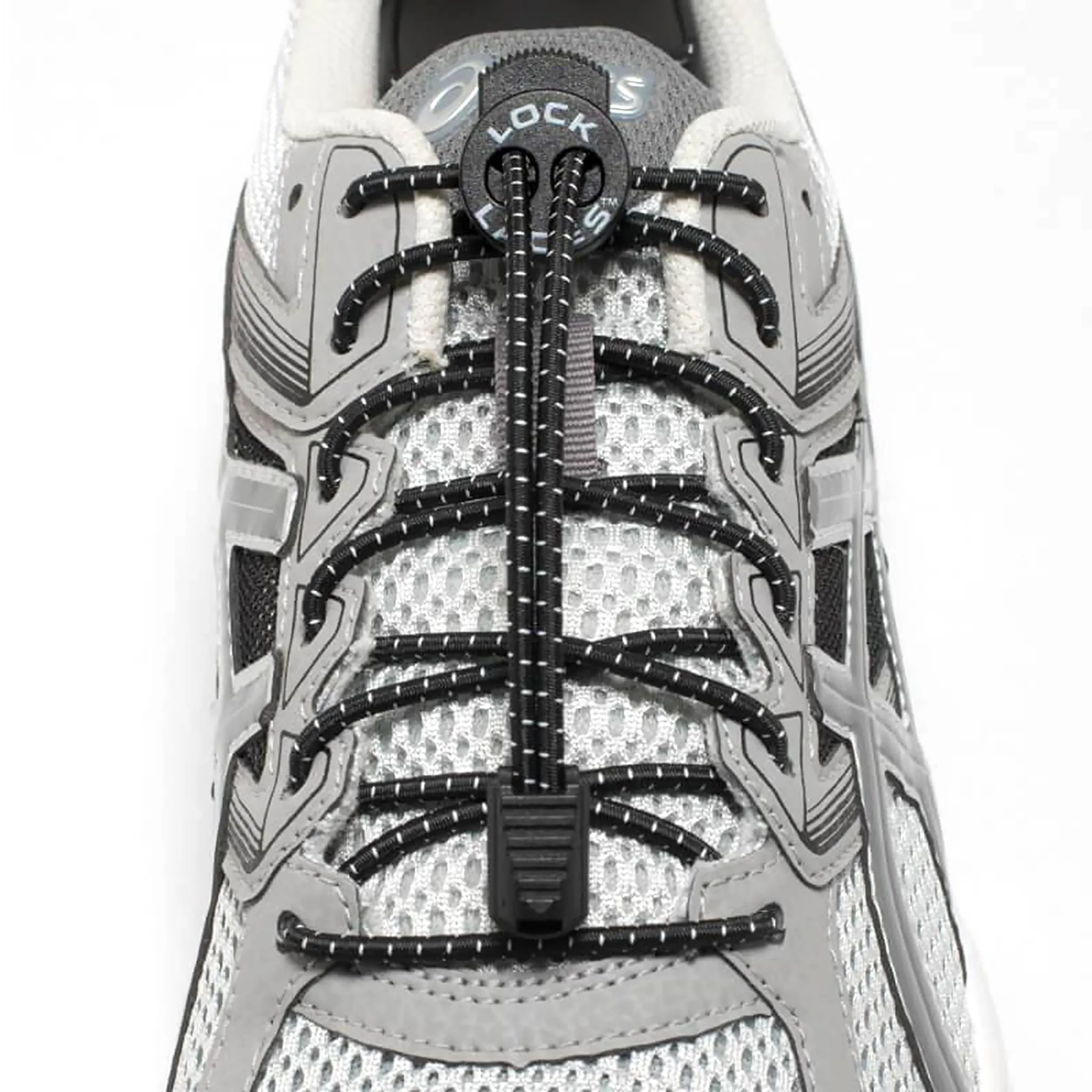 Lock Laces Lacets Elastiques Noir 48