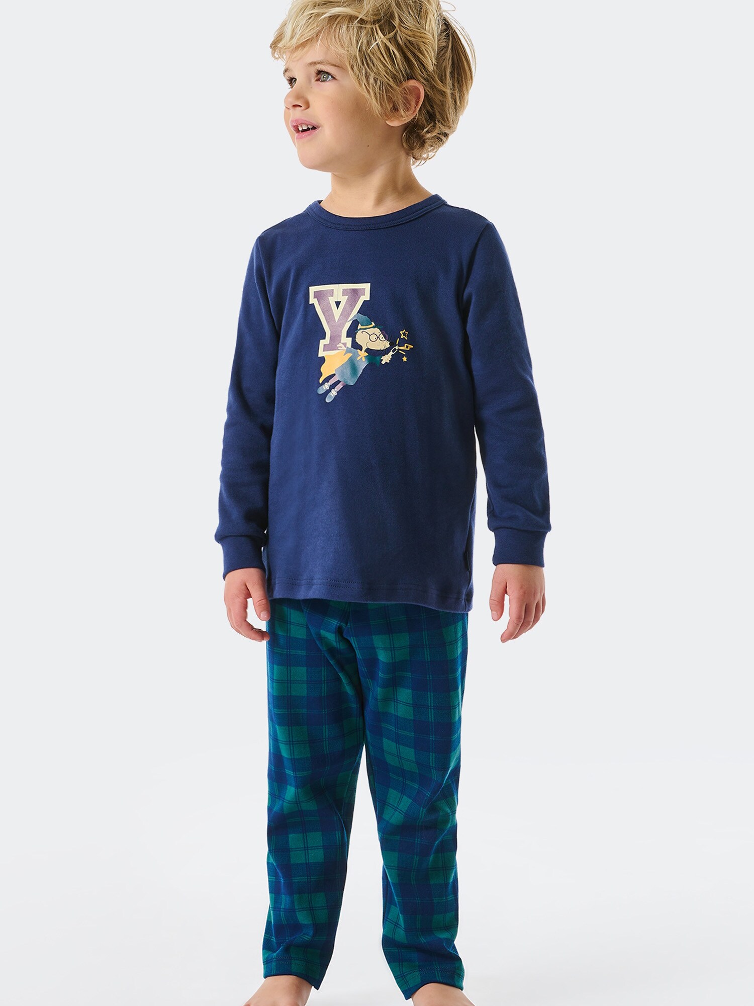 Schiesser Jungen Pyjama Rat Henry 1er-Pack