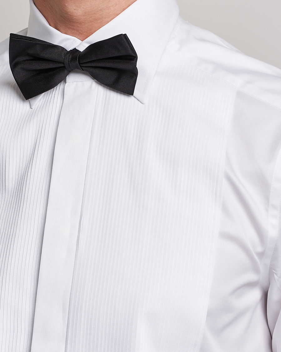Stenströms Slimline Smoking Shirt White