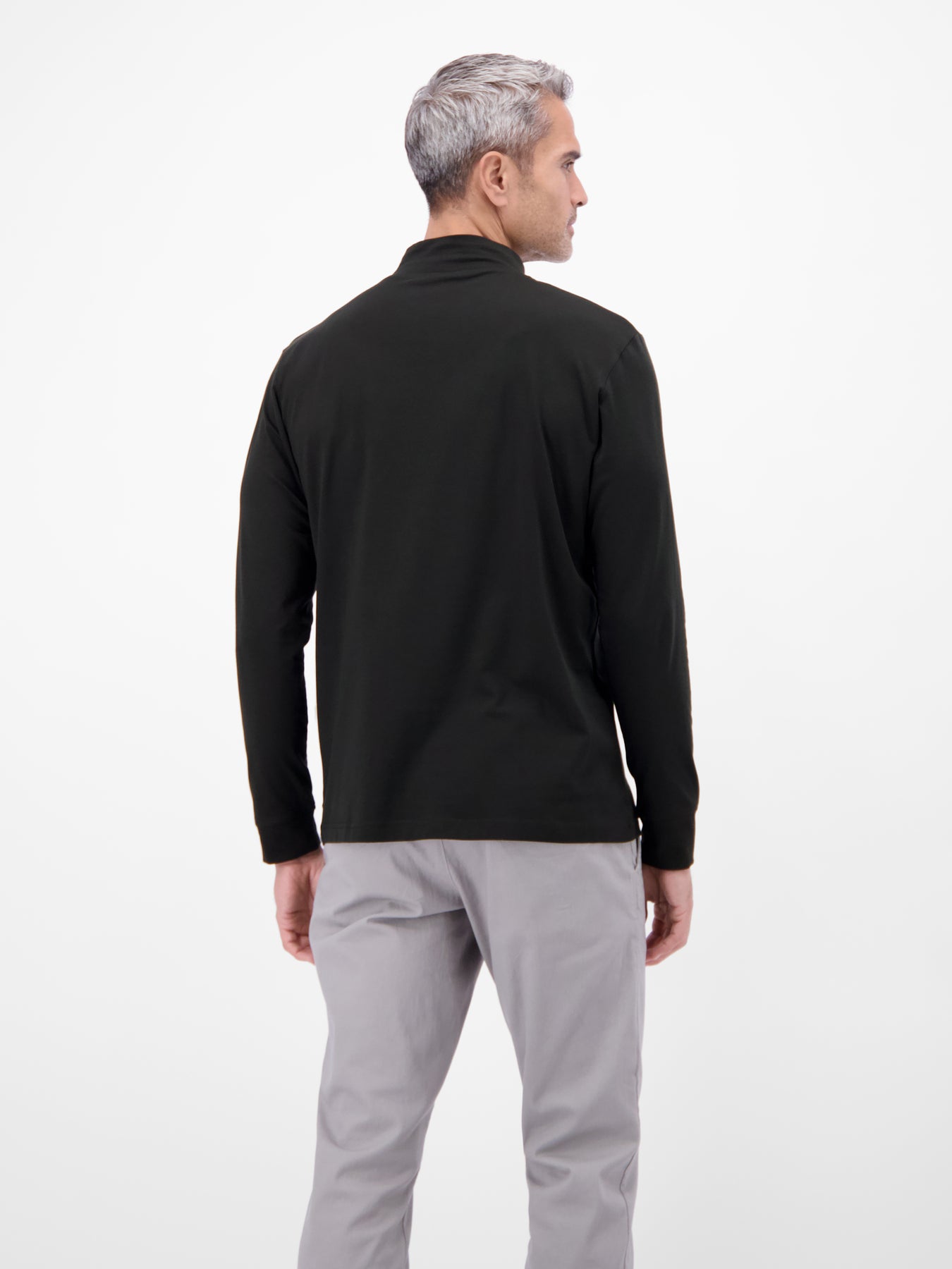 Herren-Shirt mit modischem Turtleneck