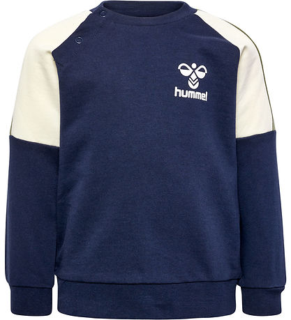 Hummel sweatshirt - hmlHerman - Blåck Iris