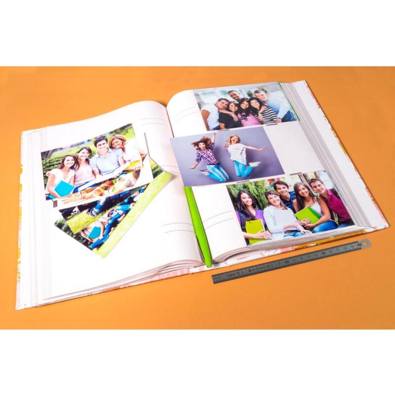 Album photos à pochettes 300 photos 10x15cm PASTEL TROPIC - Format 22,5 x32,5cm - Visuel
