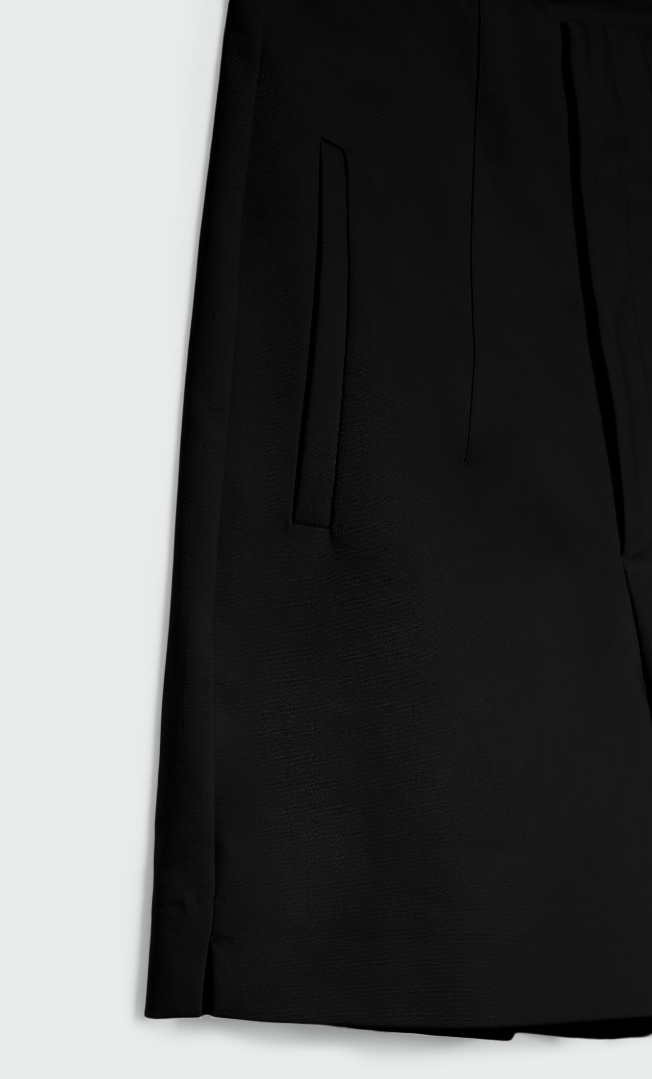 Shorts elegantes de cintura alta
