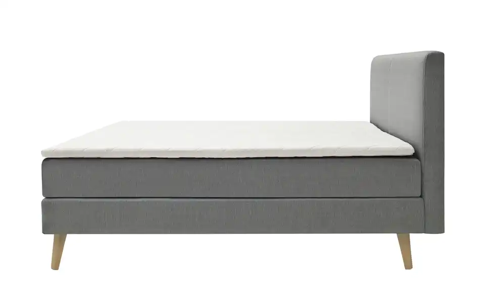 Boxspringbett Greta Taupe H2 160 cm
