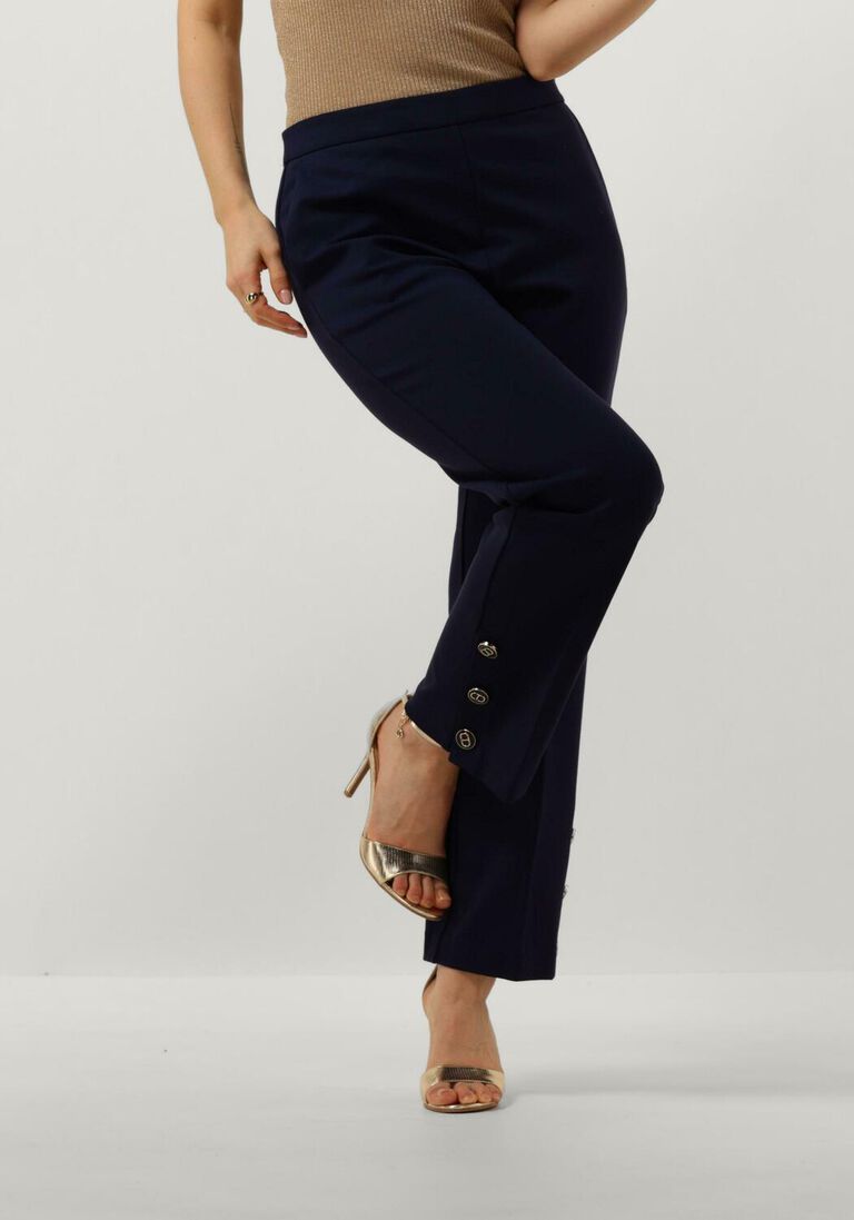 TWINSET MILANO donkerblauwe twinset milano pantalon 241tp2273