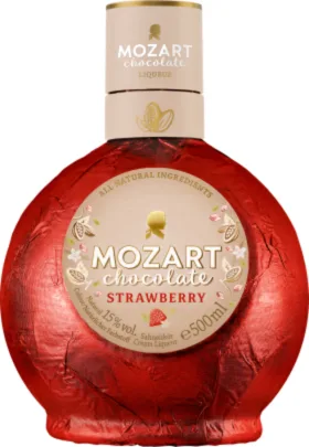 MOZART WHITE CHOCOLATE CREAM STRAWBERRY 50CL