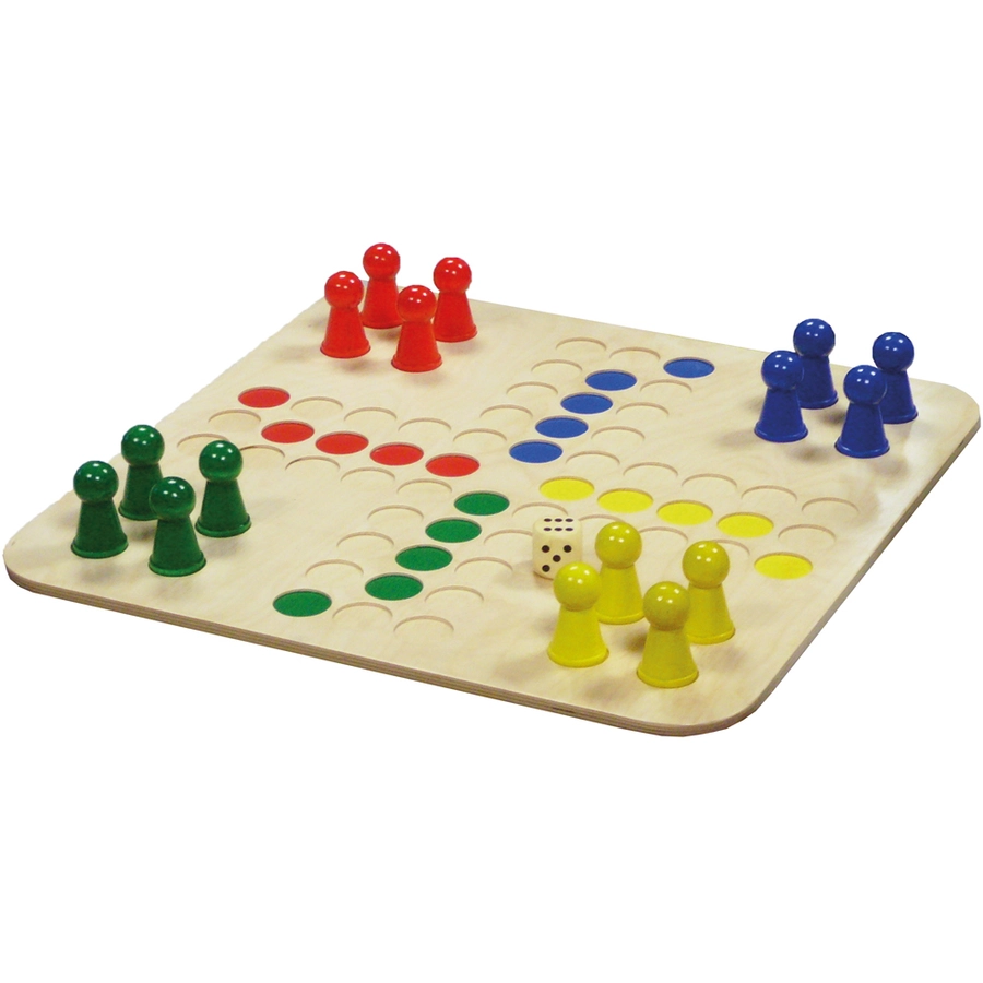 HCM Kinzel Ludo Spiel Mehrfarbig