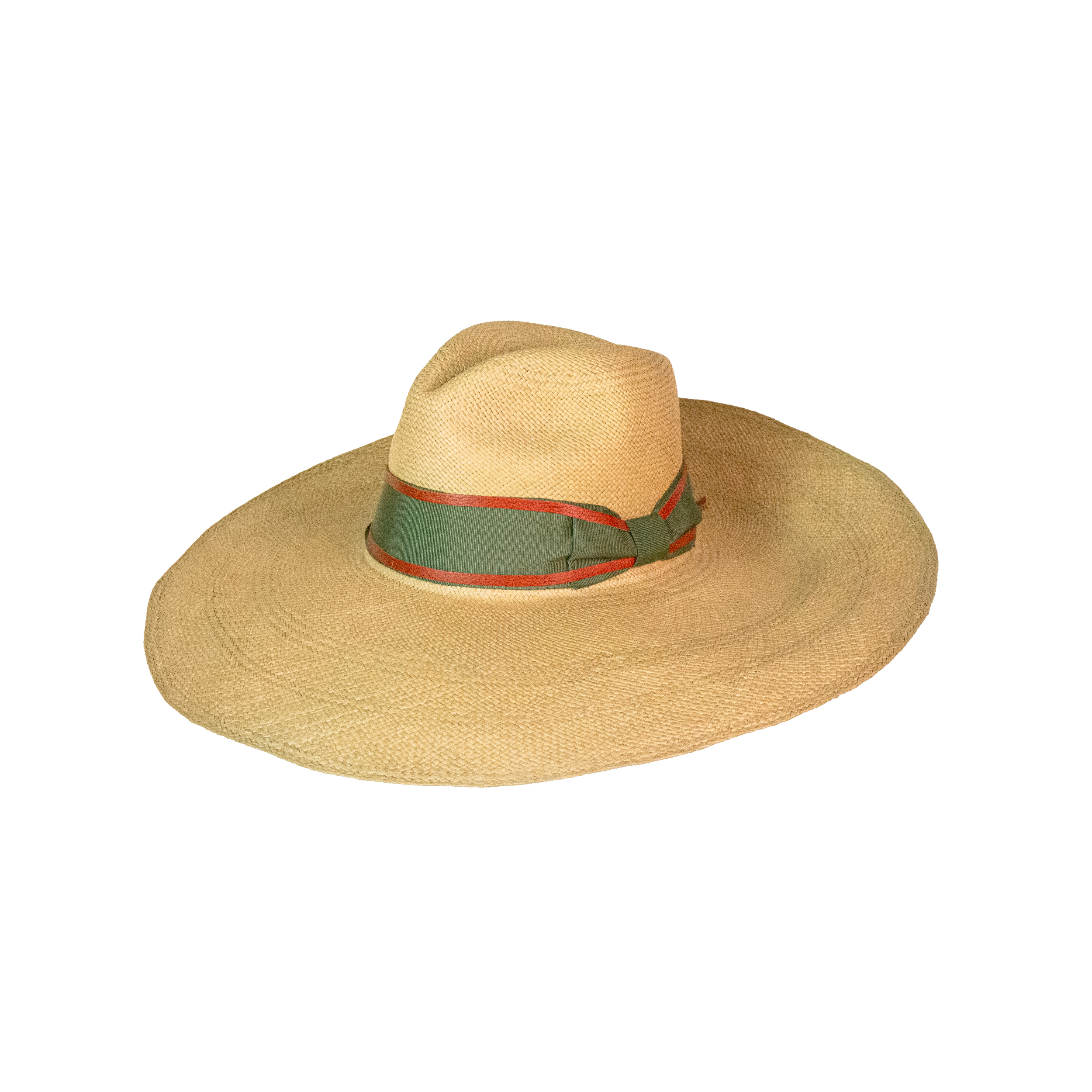 Chapeau Aguacate à bord extra long avec bandeau moyen et cuir