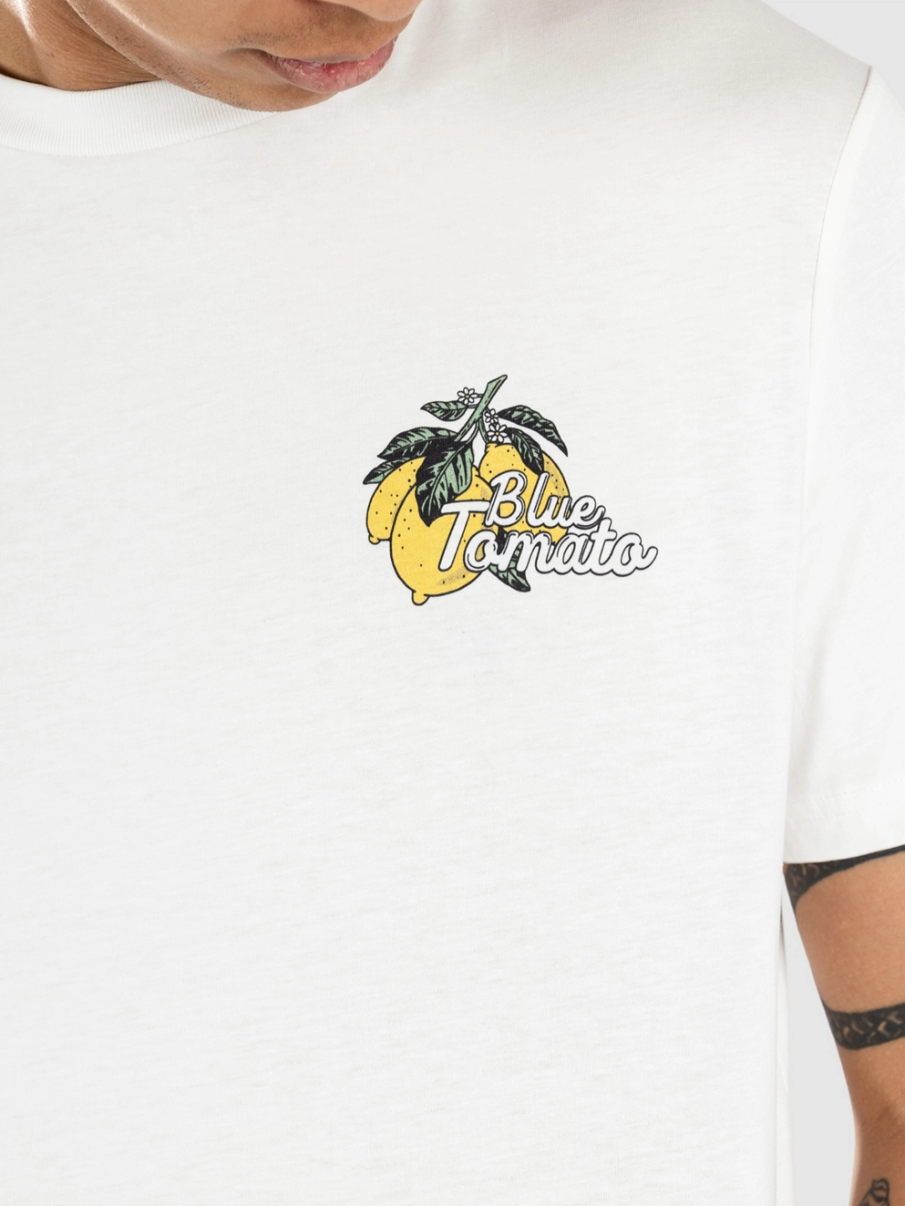 Blue Tomato Lemon Citron T-Shirt off white