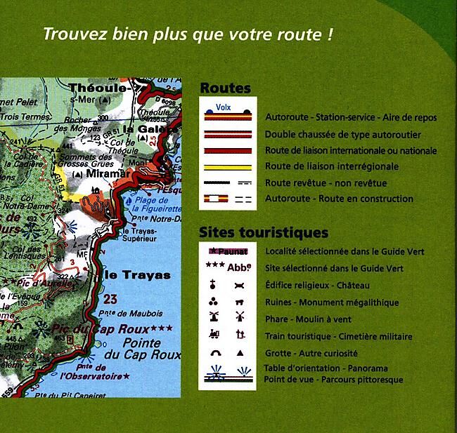 MICHELIN - 114 PAYS VAROIS GORGES DU VERDON 1 100 000