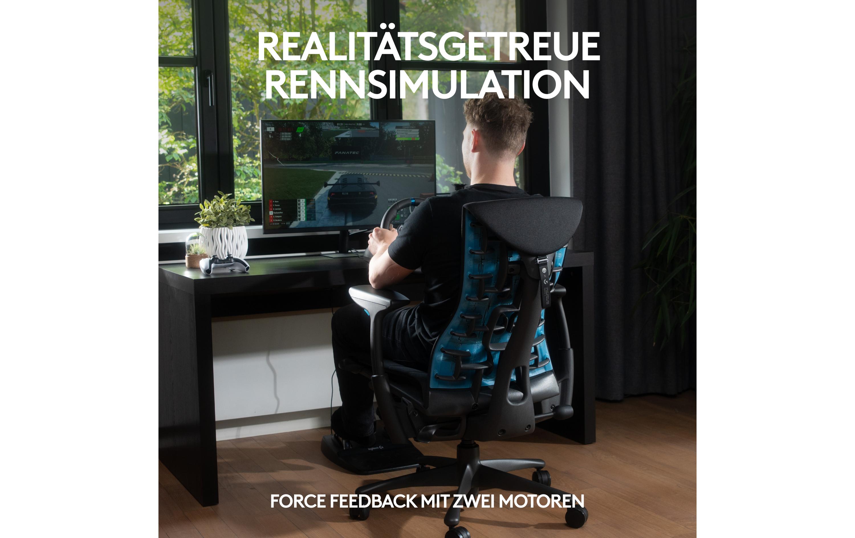 Lenkrad G29 Driving Force PS5 / PS4 / PS3 / PC<br>Rennlenkrad und Pedale für PS5, PS4, PS3 und PC