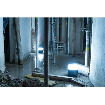 Brennenstuhl mobiele 360° LED-spot 3000 M 3000lm, IP54, 3m