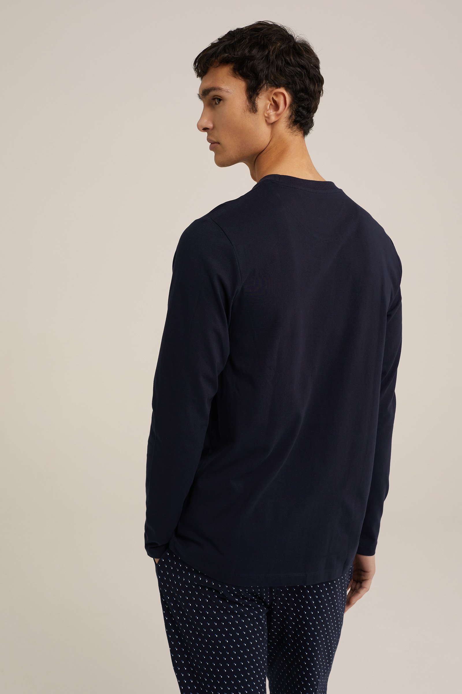pyjmashirt WE Fashion Donkerblauw