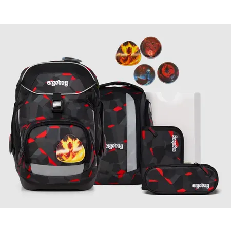 ergobag Pack Schulrucksack-Set TaekBärdo, 6-teilig
