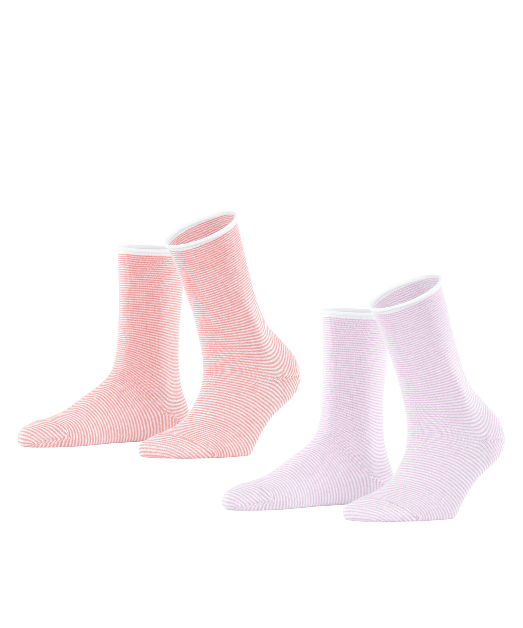 Esprit| Damen Socken Allover Stripe 2-Pack