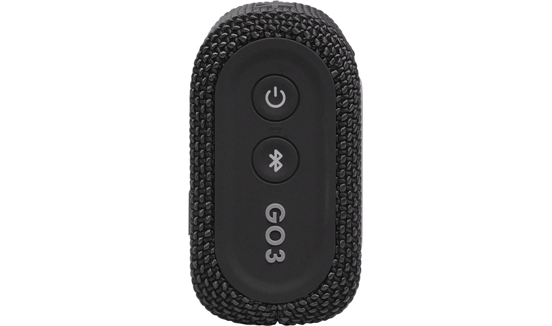 JBL Go3 BT Højttaler Black Vandtæt