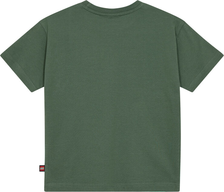 LEGO kidswear-LEGO børnetøj LWTAFFY 124 - T-SHIRT S/S Green