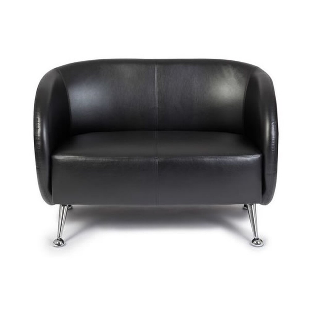 Lounge Sofa ST. LUCIA Kunstleder mit Armlehnen hjh OFFICE