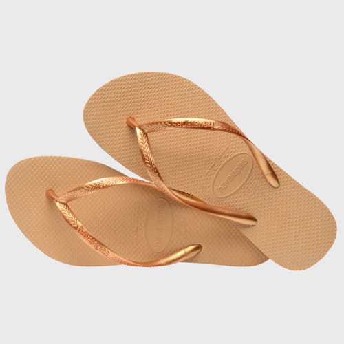 Tongs Femme Slim Beige